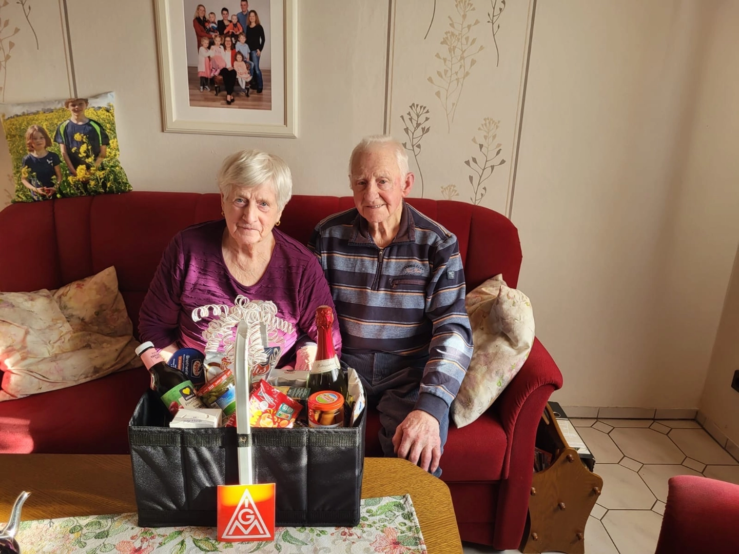 Eiserne Hochzeit im Hause de Buhr