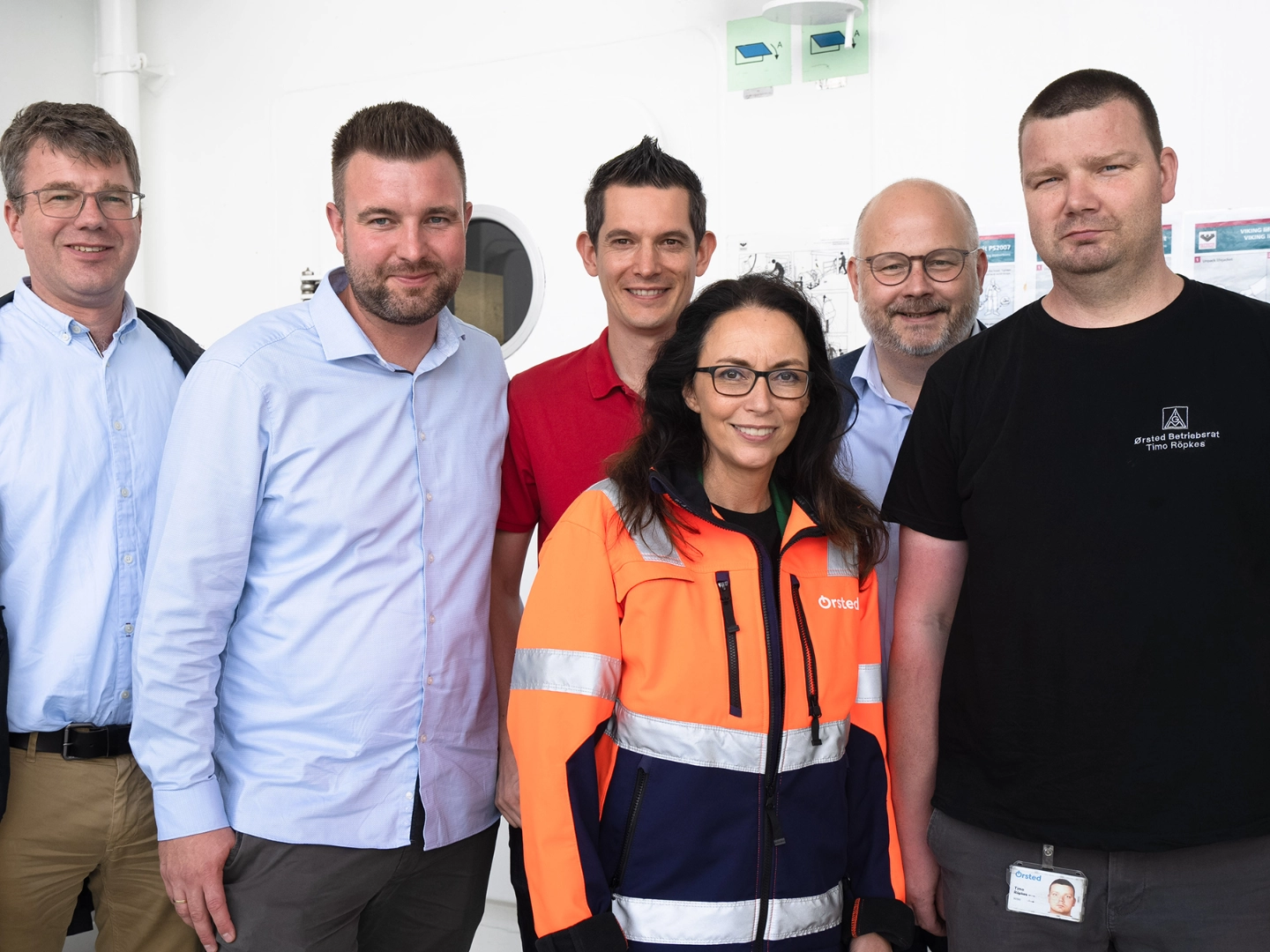 Yasmin Fahimi besucht Weltmarkführer für Offshore-Windenergie Ørsted