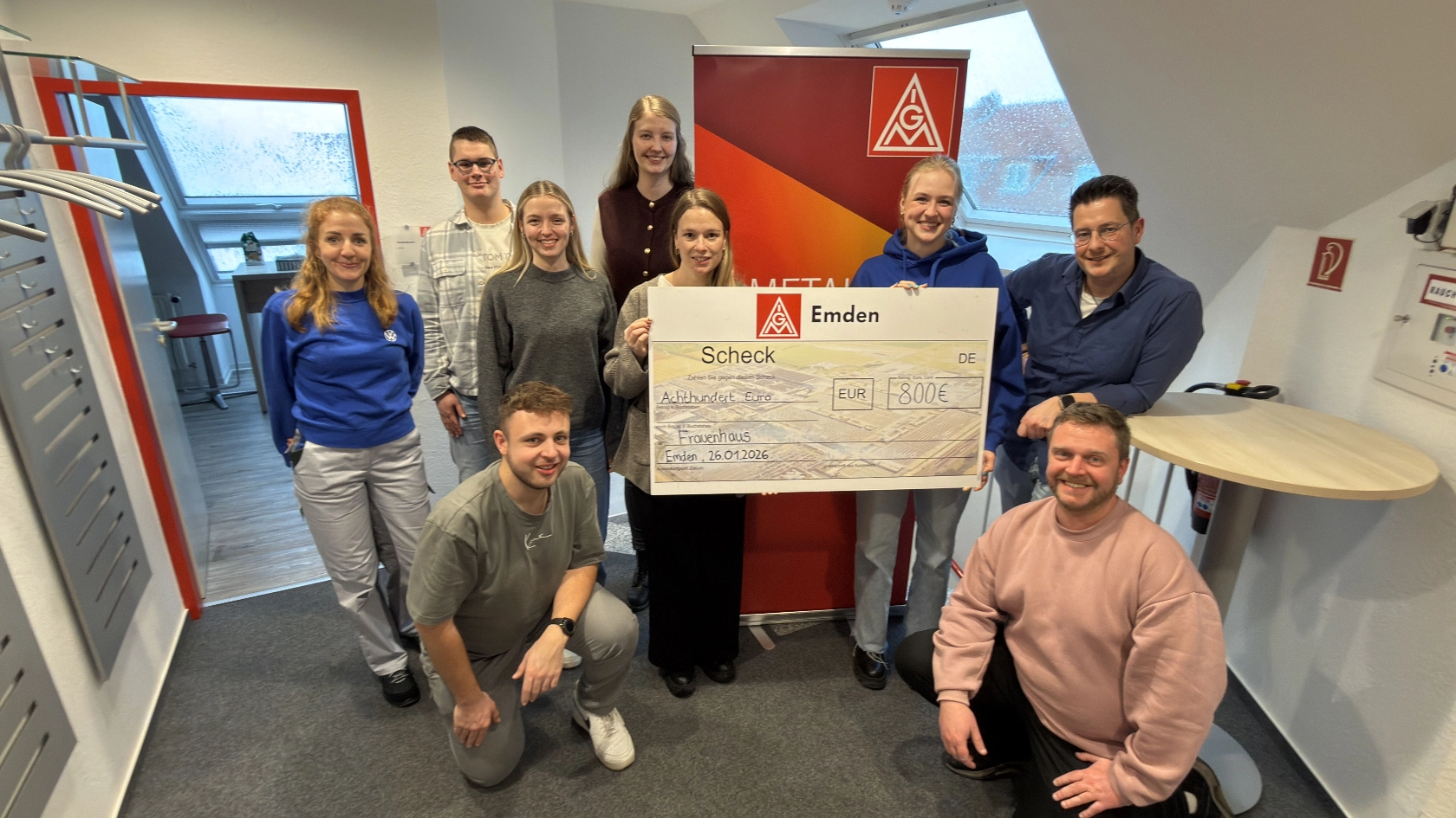 OJA Spende an Frauenhaus