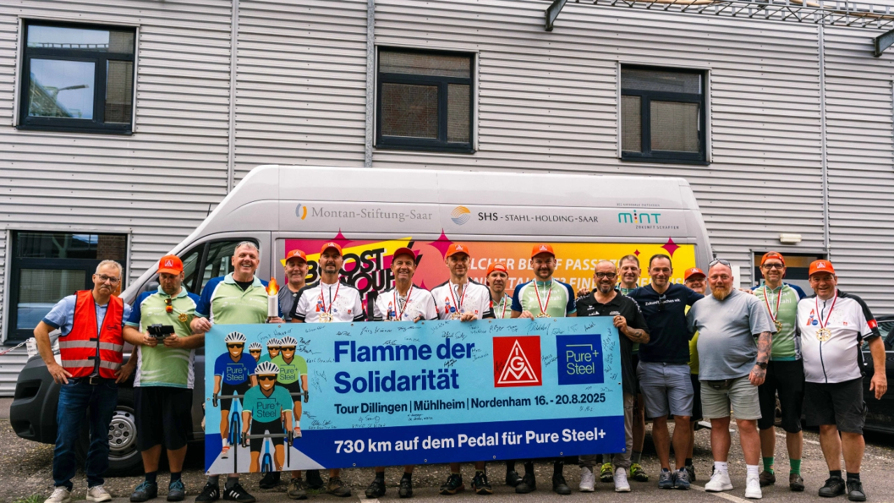 Flamme der Solidarität