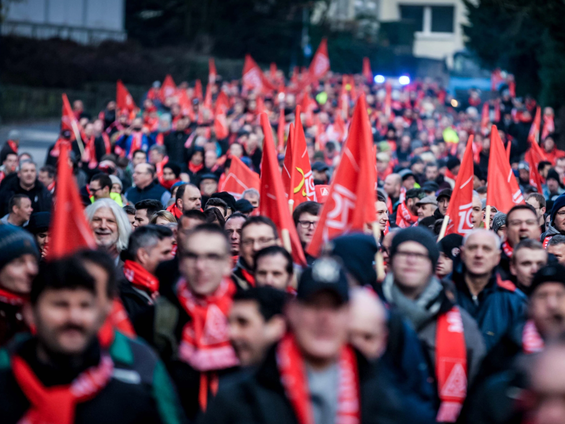 Streik, Menschenmenge, Demonstration