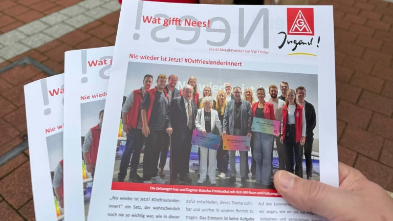 Nie wieder ist jetzt